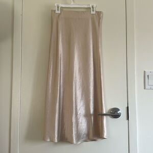 Babaton satin skirt